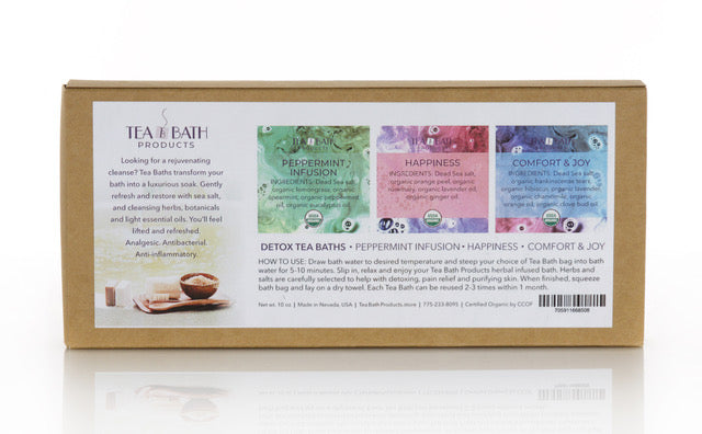 Detox Tea Bath Trio