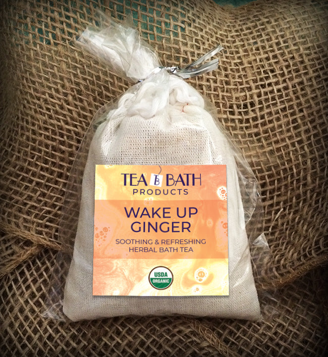 Wake Up Ginger Tea Bath