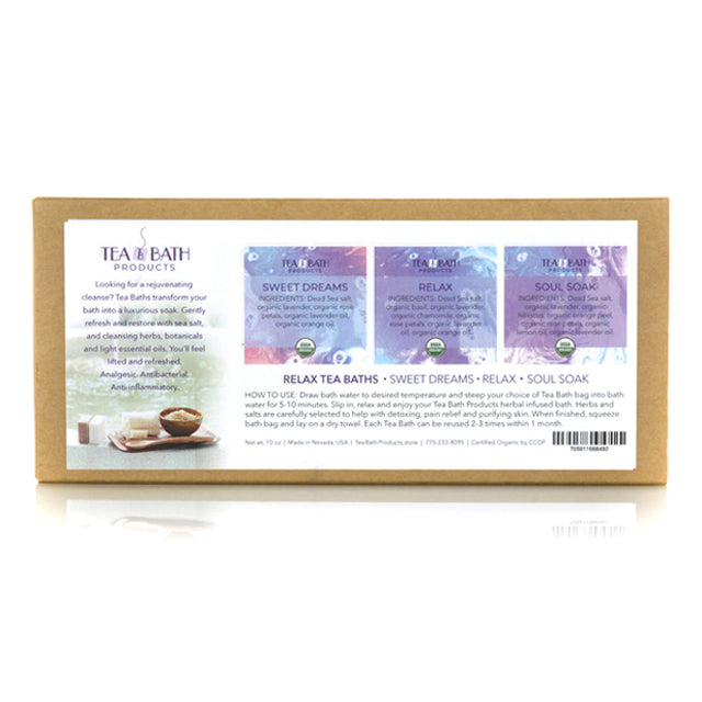 Relax Tea Bath Trio