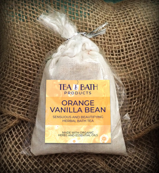 Orange Vanilla Bean Tea Bath