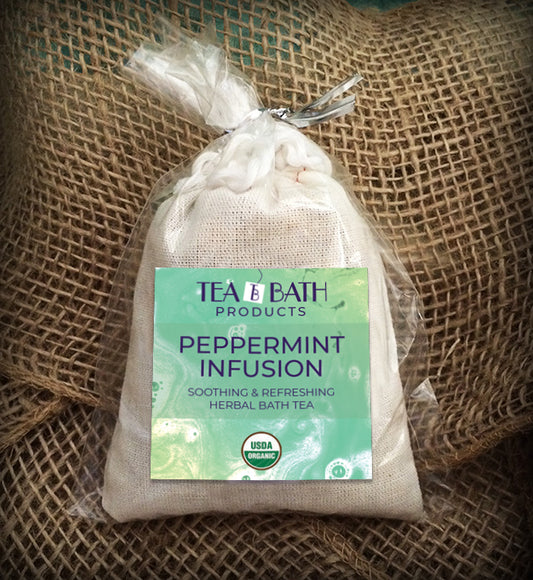 Peppermint Infusion Tea Bath